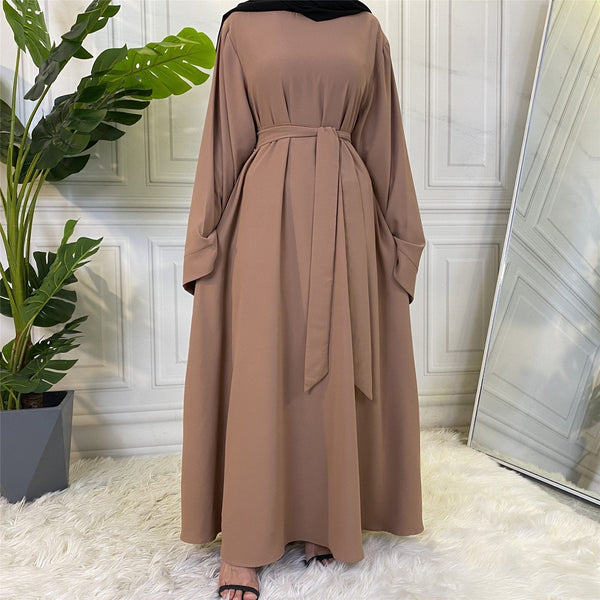 Modern Beige Abaya for Women Boutique Musulmane